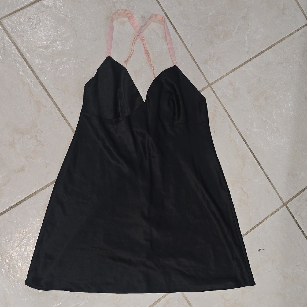 Victoria's Secret Black and Pink Garment